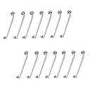 Ver imagem 1 de Alça de Apoio Barra 80cm Inox Kit 14 Unidades Idoso Cadeirante Deficiente Acessibilidade Banheiro Bo