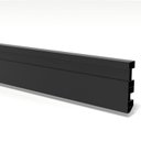 Ver imagem 2 de Kit Rodapé de Pvc 10 Barras com Canaletas de 7cmx15mmx2,40m com 24 Metros Lineares Permatti