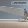 Kit Rodapé de Pvc 10 Barras Frisadas de 7cmx15mmx2,40m com 24 Metros Lineares Permatti - 6