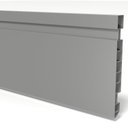 Ver imagem 2 de Kit Rodapé de Pvc 10 Barras Frisadas de 15cmx15mmx2,40m com 24 Metros Lineares Permatti