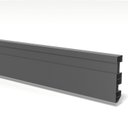 Ver imagem 2 de Kit Rodapé de Pvc 10 Barras Frisadas de 7cmx15mmx2,40m com 24 Metros Lineares Permatti