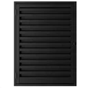 Ver imagem 1 de Alçapão Liso Preto Prime de Aço Lage Portinhola 80x60cm