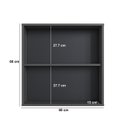 Ver imagem 4 de Armário de Banheiro Aéreo 60cm com 2 Portas Budapest Art In Móveis