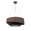 Ver imagem 1 de Pendente Trinity Redondo 70cm - 5 Luzes Adrilustres Imbuia