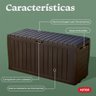 Baú Organizador 270 Litros para Área Externa Jardim Piscina - 2