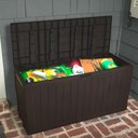 Ver imagem 6 de Baú Organizador 270 Litros para Área Externa Jardim Piscina