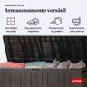 Baú Organizador 270 Litros para Área Externa Jardim Piscina - 3