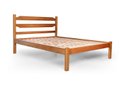 Ver imagem 3 de Cama Porteira 1,60 Madeira Maciça Marrom/Mogno Mel