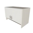 Ver imagem 4 de Armário Suspenso para Lavandeira com Suporte para Cabides