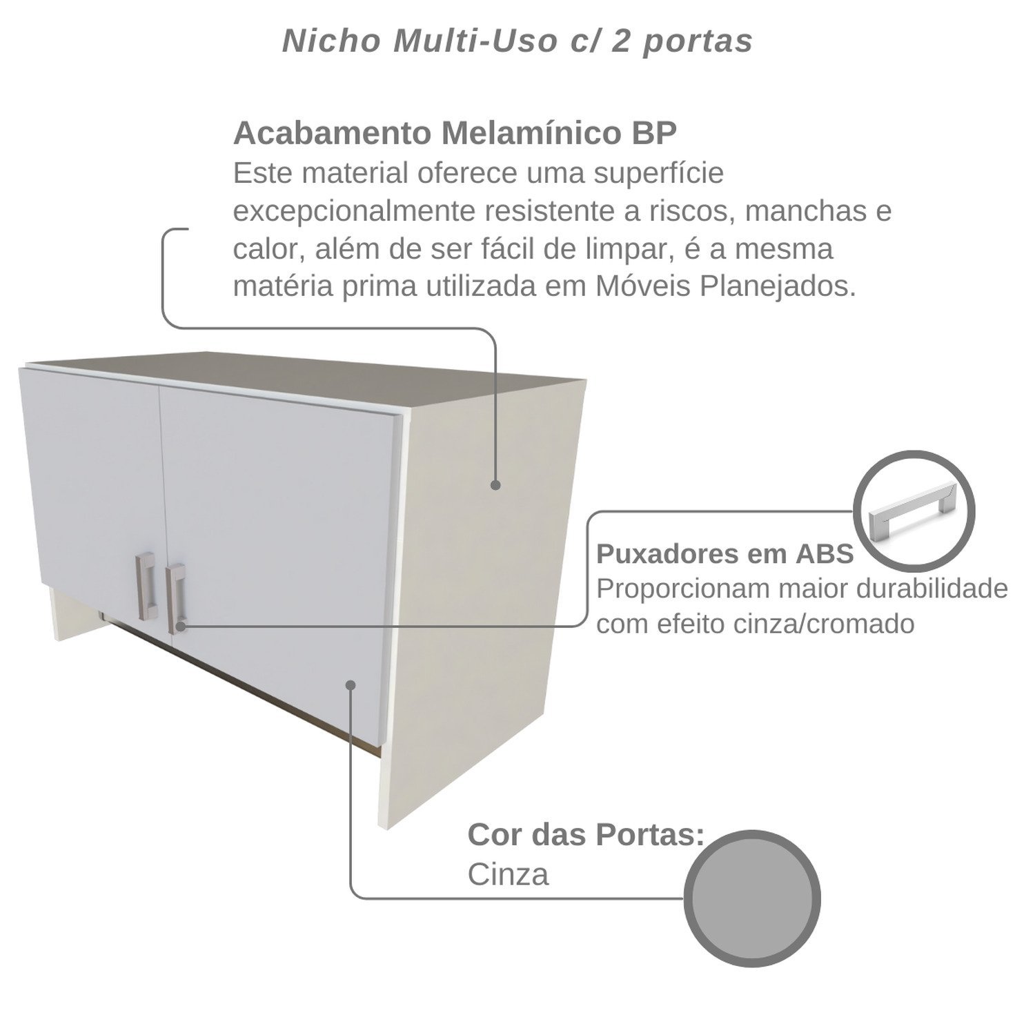 Armário Suspenso para Lavandeira com Suporte para Cabides - 9