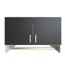 Ver imagem 3 de Armário Suspenso para Lavandeira com Suporte para Cabides