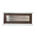 Ver imagem 6 de Lareira Ecológica Inox 80 Cm Carvalho Grande Rodízios Vidros