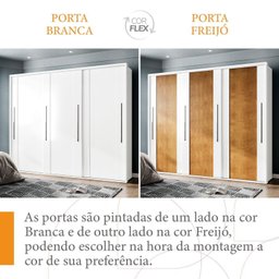 Guarda-roupa 3 Portas de Correr Sevilha - 6