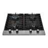 Cooktop a Gás Fischer 4 Bocas Platinium com Trempe de Ferro Fundido Mesa Vidro 33800-92121 Bivolt - 1