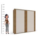 Ver imagem 5 de Guarda-roupa 2 Portas de Correr Sevilha