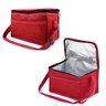 Bolsa Térmica 4 L Porta Marmita Fitness Bebidas Cor:vermelha - 4