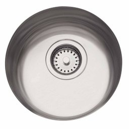 Cuba de Embutir para Cozinha Tramontina Redonda 30 BS - 1