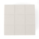 Ver imagem 7 de Puff Decorativo Para Sala de Estar Quadrado Milano 90x90cm W01 Linho Cru - Lyam Decor