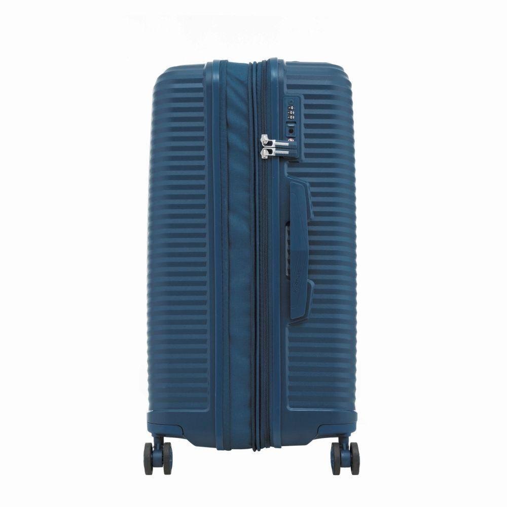 Mala de Bordo Pequena para Viagem Expansível em Polipropileno Samsonite Varro Cadeado Tsa Azul - 5