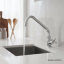 Ver imagem 2 de Torneira Cozinha Bancada Supernova Mvs 25407 Meber - Cromado