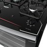 Fogão Dako Diplomata de Embutir 5 Bocas Preto Bivolt - 300001564 - 5