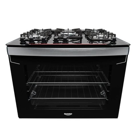 Fogão Dako Diplomata de Embutir 5 Bocas Preto Bivolt - 300001564