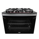 Ver imagem 1 de Fogão Dako Diplomata de Embutir 5 Bocas Preto Bivolt - 300001564