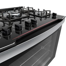 Fogão Dako Diplomata de Embutir 5 Bocas Preto Bivolt - 300001564 - 4