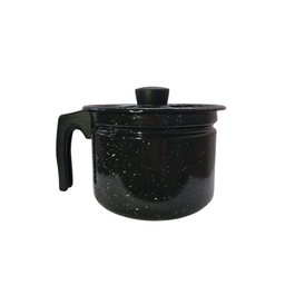Leiteira Esmaltada Com Fervedor 1,7 Litros Preto - 3