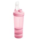 Ver imagem 3 de Garrafa Shaker 3 em 1 Performance Rosa 650ml - Lyor