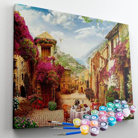 Kit Pintura Terapêutica - Chá da Tarde Florido