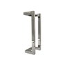 Puxador Porta Inox Deslocado Livrando a Fechadura Polido 30cm - 2