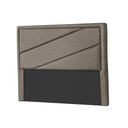 Ver imagem 1 de Painel de Cama Box Estofada Casal Oxford Suede Bege - Probel