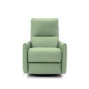 Ver imagem 2 de Poltrona do Papai Sala de Estar Reclinável Palace Usb e Usb-c Gira Balança Couro Verde Claro G40 - G