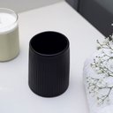 Ver imagem 3 de Porta Objetos de Cerâmica Listrado Preto - Oikos