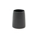 Ver imagem 1 de Porta Objetos de Cerâmica Listrado Preto - Oikos