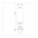 Ver imagem 6 de Garrafa Térmica 1,8l Tramontina Exata Café Chá Bomba de Apertar Preto:preto