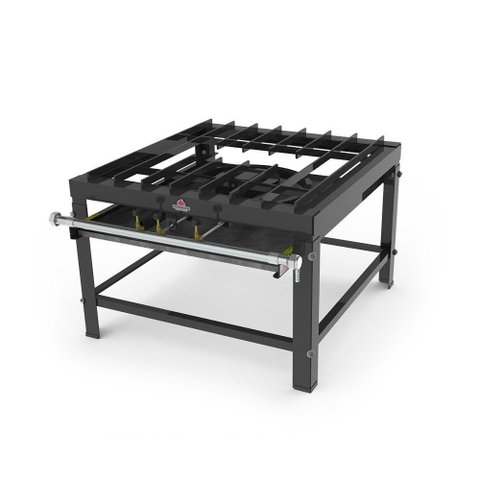 Fogão 1 Queimador Triplo Alta Pressão Altura 50cm Pfi - 100 - Progas