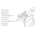 Ver imagem 3 de Fogão 1 Queimador Triplo Alta Pressão Altura 50cm Pfi - 100 - Progas