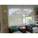 Ver imagem 2 de Persiana Rolo Tela Solar 5% Sacada 1,00m X 1,50m S/ Bandô