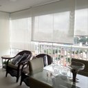 Ver imagem 7 de Persiana Rolo Tela Solar 5% Sacada 1,00m X 1,50m S/ Bandô