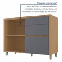 Ver imagem 5 de Cozinha Completa Modulada 5 Peças 7 Portas 5 Gavetas Torre Angular 100% MDF Mista