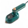 Mini Ferro de Passar Roupa Elétrico Portátil 220v - Verde - 1