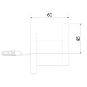 Ver imagem 2 de Kit 2 Cabides 2040 C 210 Meber Metais Cinza/Cromado