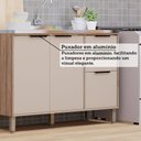 Ver imagem 4 de Cozinha Modulada Compacta 3 Peças sem Tampo Aspen Luciane Móveis