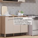 Ver imagem 3 de Cozinha Modulada Compacta 3 Peças sem Tampo Aspen Luciane Móveis