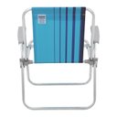 Ver imagem 5 de Cadeira de Praia Samoa em Alumínio Azul Tramontina