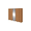 Ver imagem 5 de Guarda-roupa Lopas Ergon 8 Portas 6 Gavetas com Espelho