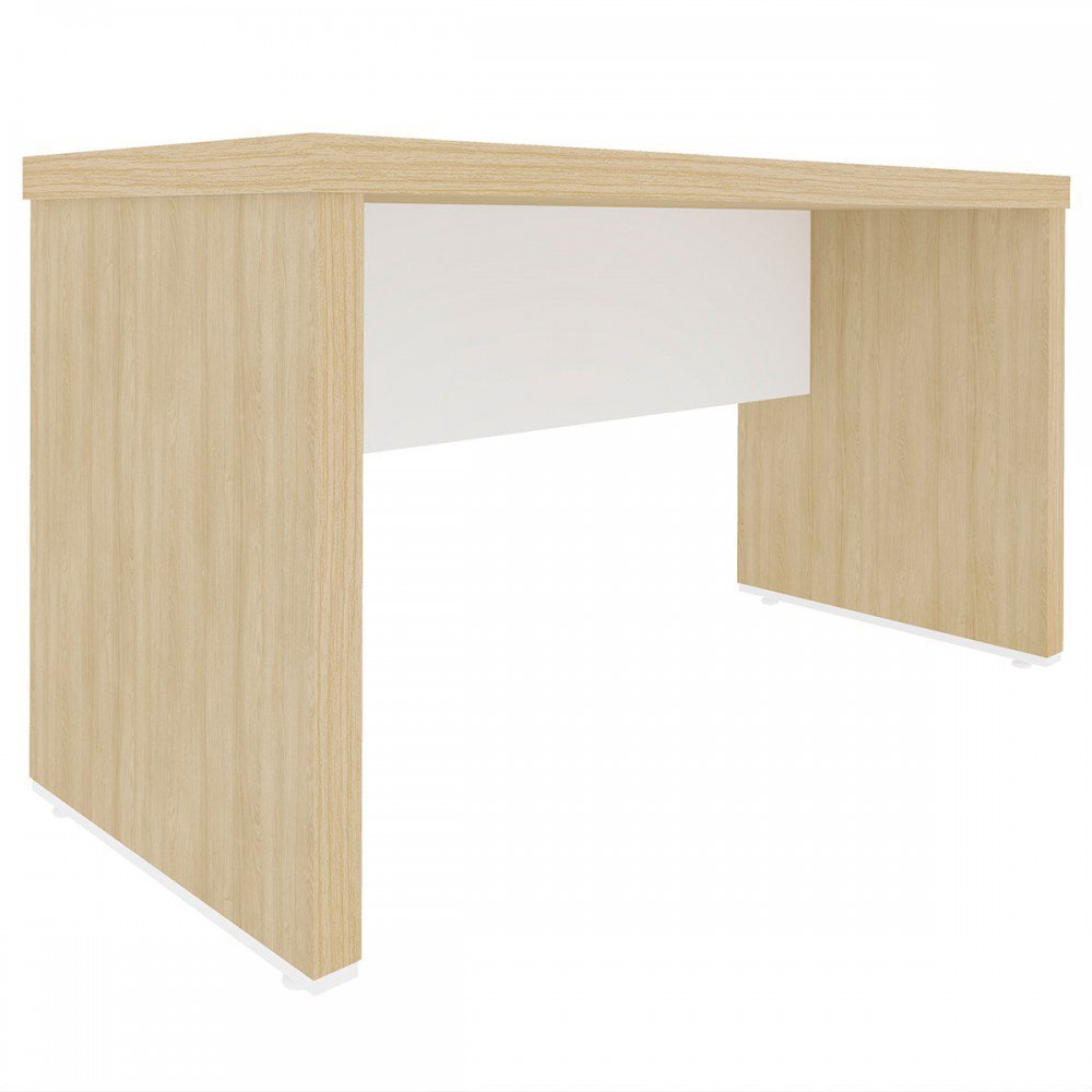 Mesa para Escritório Tamburato Carvalho/branco - Artany Móveis - 3