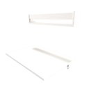 Ver mais imagens de Conjunto de Mesa Dobrável e Prateleira para Home Office ou Escritório